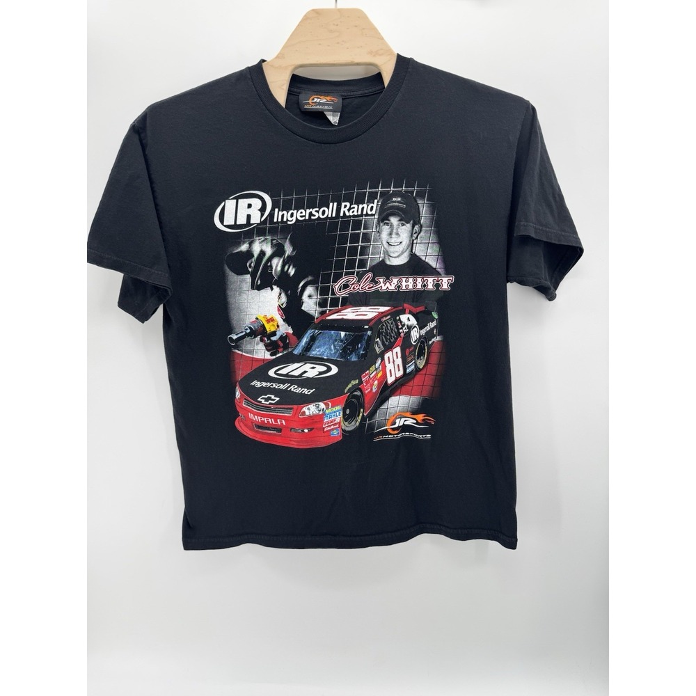 Cole Whitt 88 Ingersoll Rand NASCAR T Shirt JR Motorsports Chevy Impala Black XL